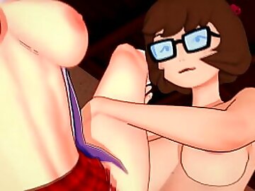 Velma Sex Animation Cowgirl Pawg Big Tits Anime Hentai Cartoon Cumshot