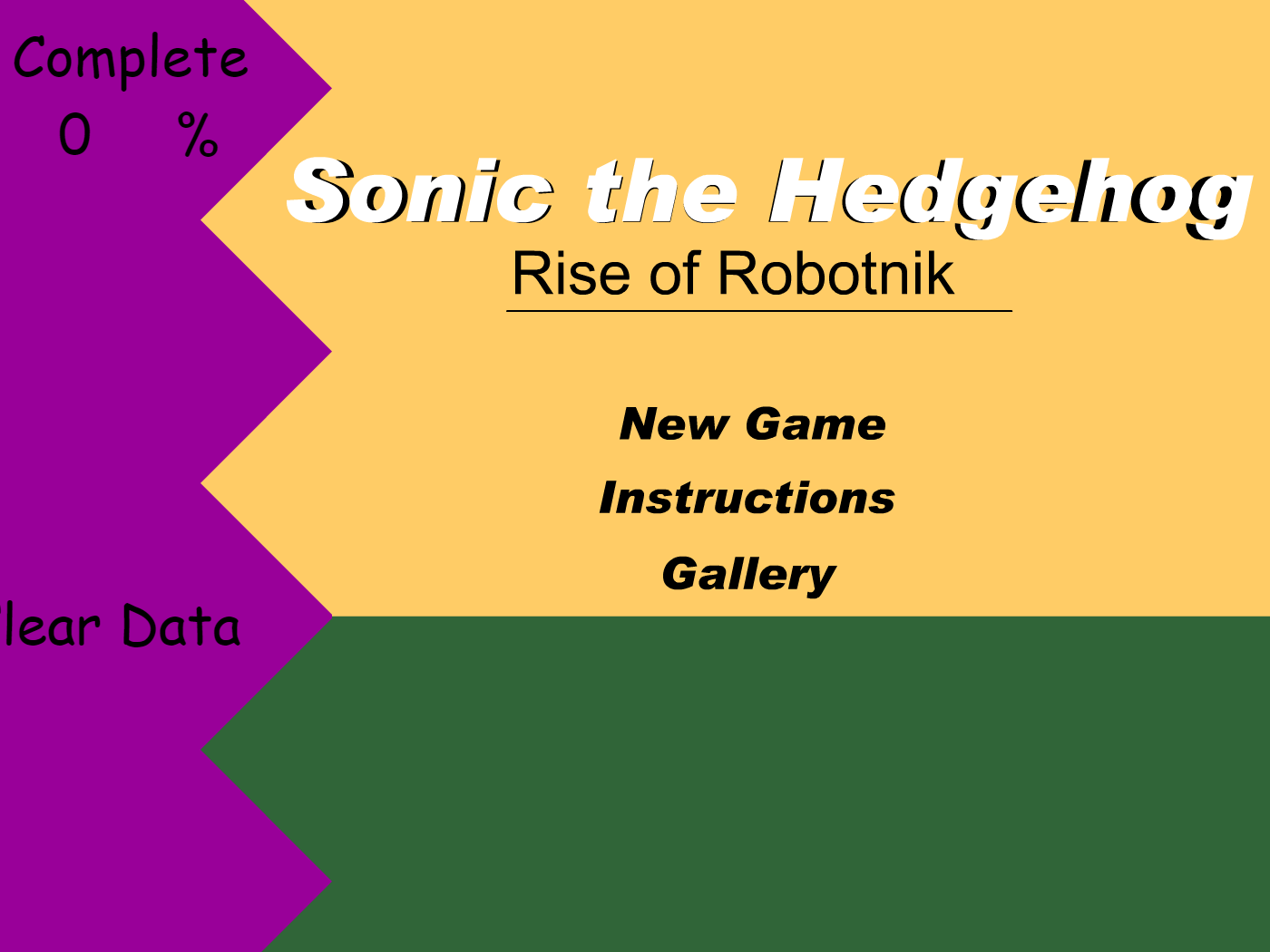 Sonic - Rise of Robotnik