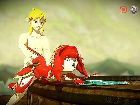 Mipha spend some time together parody - Innocent animation