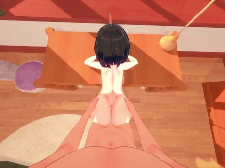 ELMA FIRST TIME ANAL SEX HENTAI POV MISS KOBAYASHI'S DRAGON MAIDS