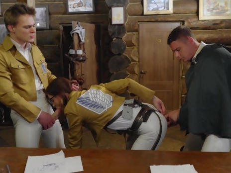 Attack on titan: A new titanium has been found! He's got a dick!