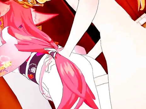 Yae Miko Kimono Sex Compilation - Genshin Impact