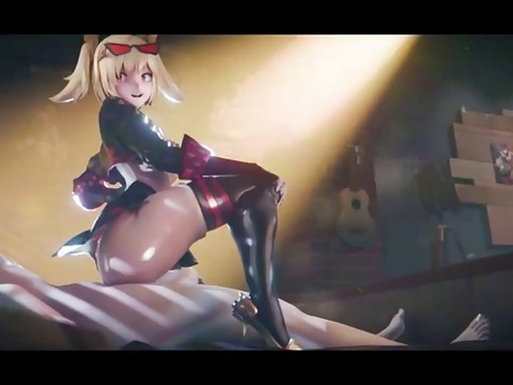 Burnice White ZZZ Zenless Zone Zero Wise Burning desires Full Animation HD 60 FPS DrAgk