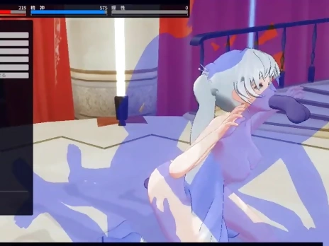 [CM3D2] - RWBY Hentai - Weiss Schnee Gangnaged On Stage