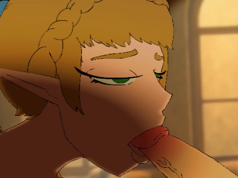 Zelda and Link Need Private Time! Rule34 Annimation