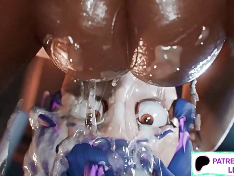 JUNO FUTANARI HARD FUCK HENTAI STORY - OVERWATCH FUTA CARTOON