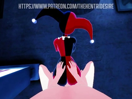 NAUGHTY HARLEY QUINN WANTS YOUR DICK ? JUSTICE LEAGUE HENTAI