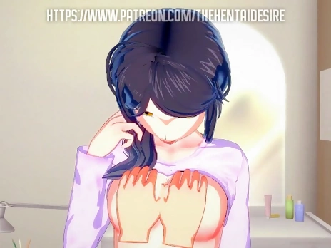 MIKO AND TOUKO YOTSUYA STRIP FOR YOU ? MIERUKO-CHAN HENTAI