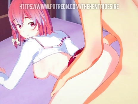 SUMI SAKURASAWA DOES HER FIRST TIME WITH YOU HENTAI RENT A GIRLFRIEND