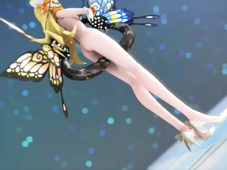 Rozaliya Olenyeva Honkai Impact 3rd Double Insect Hentai Nude Sex Dance Pink Cat MMD 3D Blonde Hair