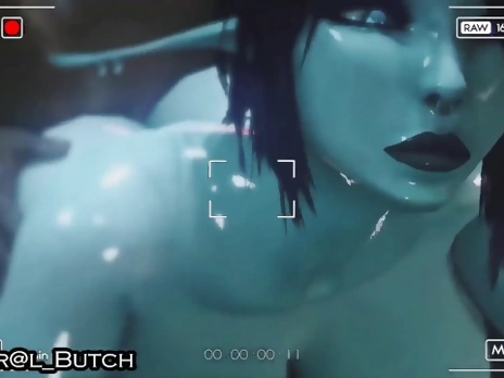 Alien Girl Enjoys Earths BBCs (Version 2)