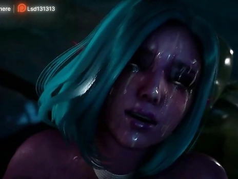 Dark Elf Gang Banged by Goblins 3D Animation Hentai