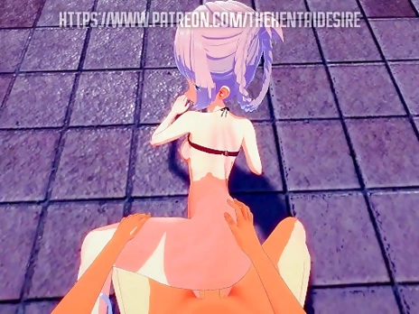 POV: A NIGHT ALONE WITH NAZUNA NANAKUSA AND AKIRA ASAI YOFUKASHI NO UTA ANIME HENTAI COMPILATION