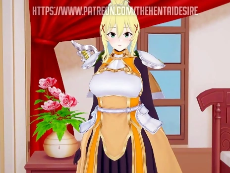 PASSIONATE SEX WITH DARKNESS 😘 KONOSUBA HENTAI