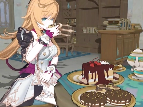 Genshin Impact – Escoffier & Aethers Sweet and Sexy Session 3D Hentai Sex Animation