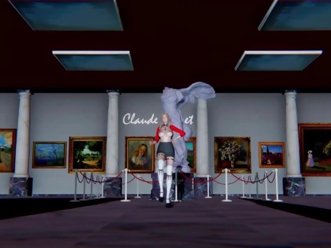 Honey Select 2:Holy sex between the church and Aerith