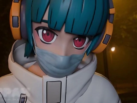 Yuki's public masturbation ends with creampie from strangers - fortnite animation