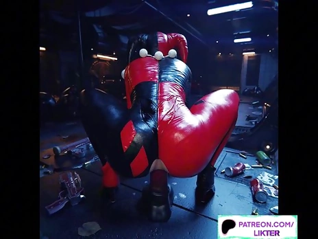 HARLEY QUINN BIG DILDO RIDE HENTAI ANIMATION 60FPS