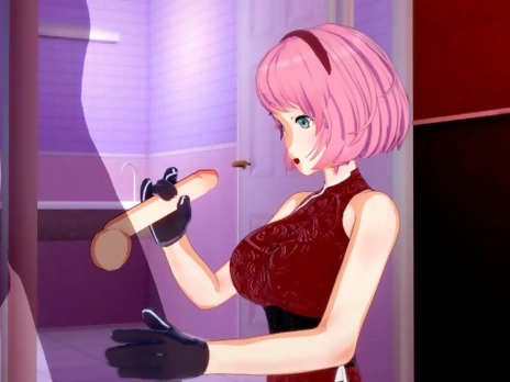 The Last:Naruto MILF Sakura Gets Anal Creampied in a Love Hotel