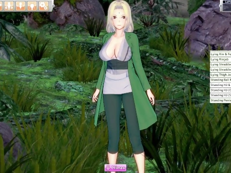 Naruto fucks tsunade in all holes