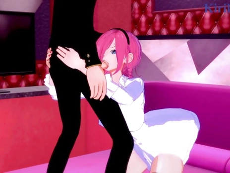 Vinsmoke Reiju and Sanji have deep sex in a secret room. - One Piece Hentai