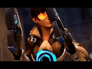 Overwatch Widowmaker and Tracer Fuck