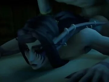 World of Warcraft Bones An Night Elf