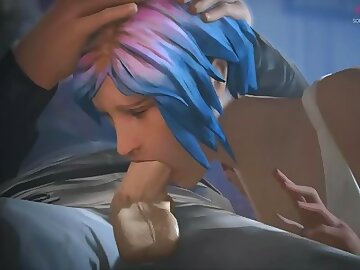 Fugtrup's - Chloe Price deepthroat [Soun... - Hentai Porn Video