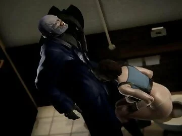 Resident Evil 3 Remake - Nemesis fucks Jill Valentine - 3D Porn