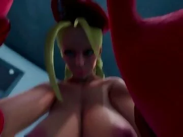 Double Futa Taker POV Poison and Cammy fuck Chin Li [Futanari] [Taker]