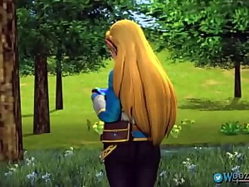 Zelda and the X-Ray Sheikah Slate (WoozySFM) [SFM]