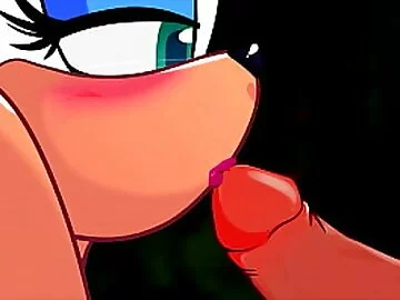 Rouge the Bat Blowjob