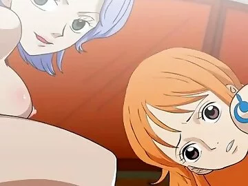 One Piece - Nami and Nojiko Anime Orgy Hentai POV By Foxie2K P62