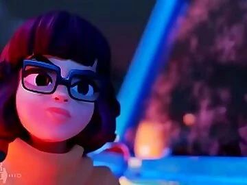 Velma blows Shaggy (Blenderknight, lewdheart)