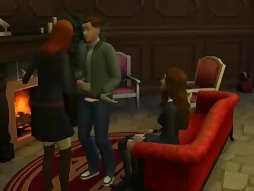 Hermione And Ginny Screw A Muggle