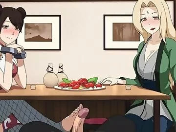 Naruto - Kunoichi Trainer - Part 7 - TenTen And Tsunade Footjob By LoveSkySanX