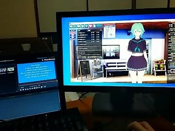 【エロゲーコイカツ！】ソードアートオンライン(SAO) シノン(朝田詩乃)3DCG巨乳アニメ動画[Hentai Game Koikatsu! Asada Shino(Anime 3DCG Video)