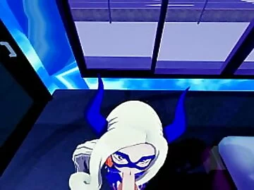 Hot teacher Yu Takeyama getting POV fucked and creampied - My Hero Academia Hentai.