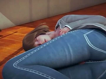 Max masturbates at school and cums