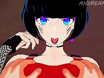 Fucking Sasha Yakovleva from Cyberpunk: Edgerunners Until Creampie - Anime Hentai 3d Uncensored