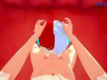 UTA and I have intense sex in the bedroom. - One Piece POV Hentai