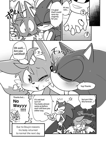 Fuss - hentaib] Tails and Sonic's special ... - Sonic Hentai Doujinshi