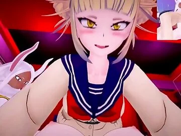 My Hero Academia - Futa Rumi and Futa Toga / Female taker POV