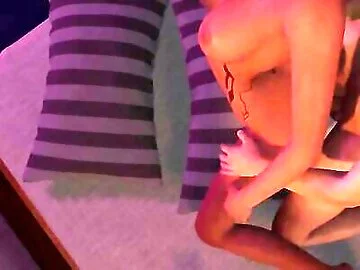 Partners In Crime From Behind / 3D Porn Cyberpunk