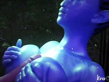 Avatar Neytiri titjob