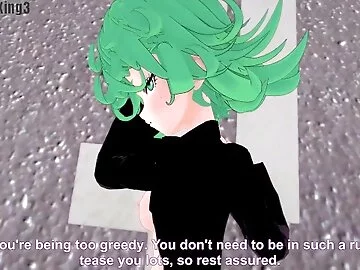 Tatsumaki ask for sex in the streets / One-punch man / Hentai POV