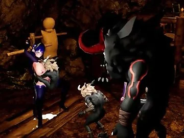 Genshin Impact - Raiden Shogun Gangbang Sex