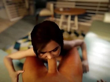 Ellie Blowjob POV / Last of Us Parody