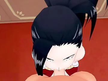 3D/Anime/Hentai, My Hero Academia: adult Momo Yaoyorozu Creampied And Loves it! 18+