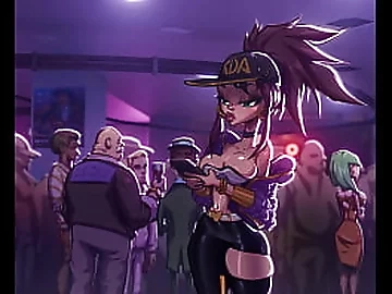 Gooncloud / Akali - League of Legends Cartoon Animation